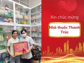 Chúc mừng: Nhà thuốc Thanh Trúc đã trúng giải đặc biệt “MUA HÀNG Á ÂU, TRÚNG VÀNG 9999” tháng 5/2023
